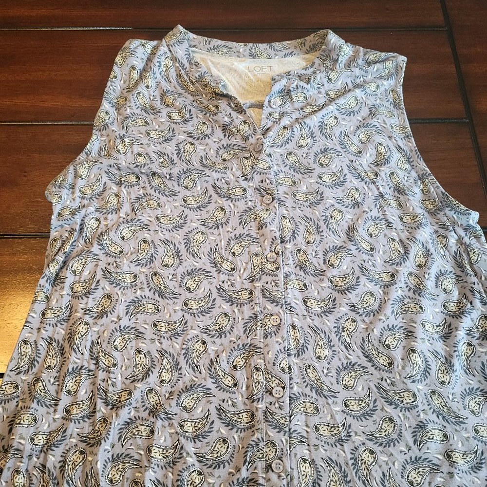 Ladies sleeveless cotton top